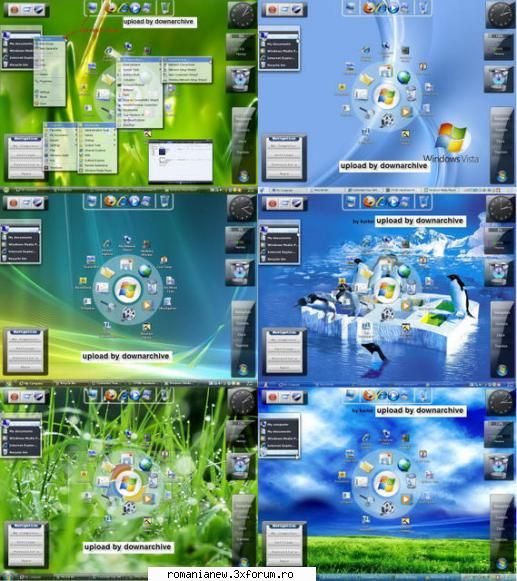 windows sp3 xp+viena 2009 combine, from xp-vista final edition with themes themes] andxp-win7